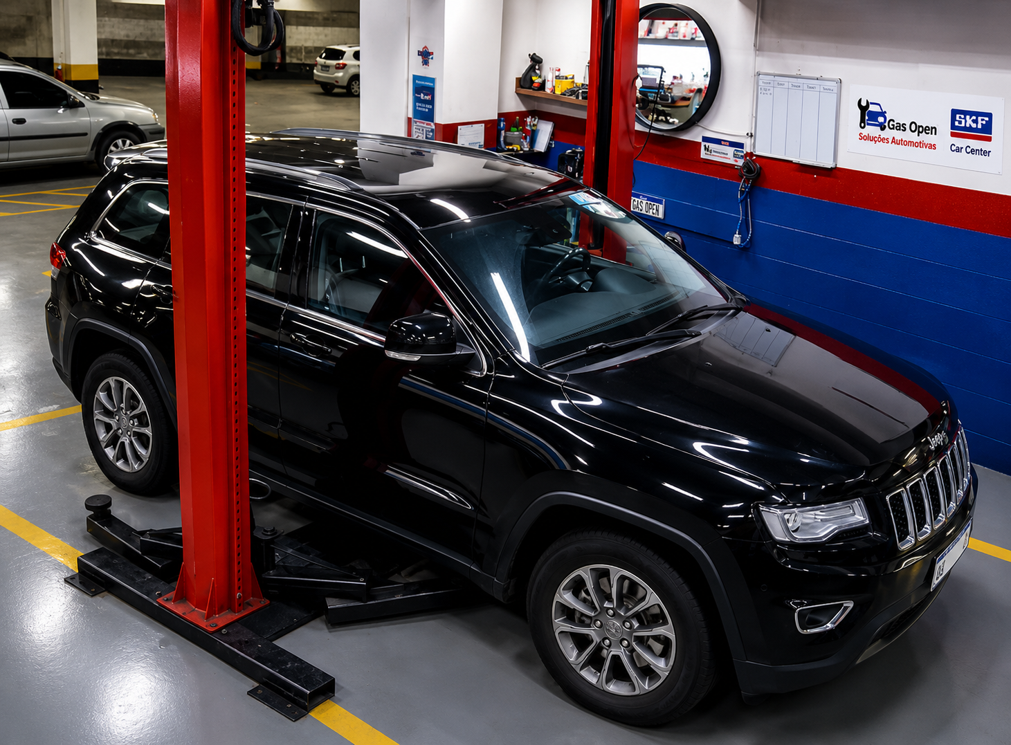 Jeep atendido pela GAS OPEN